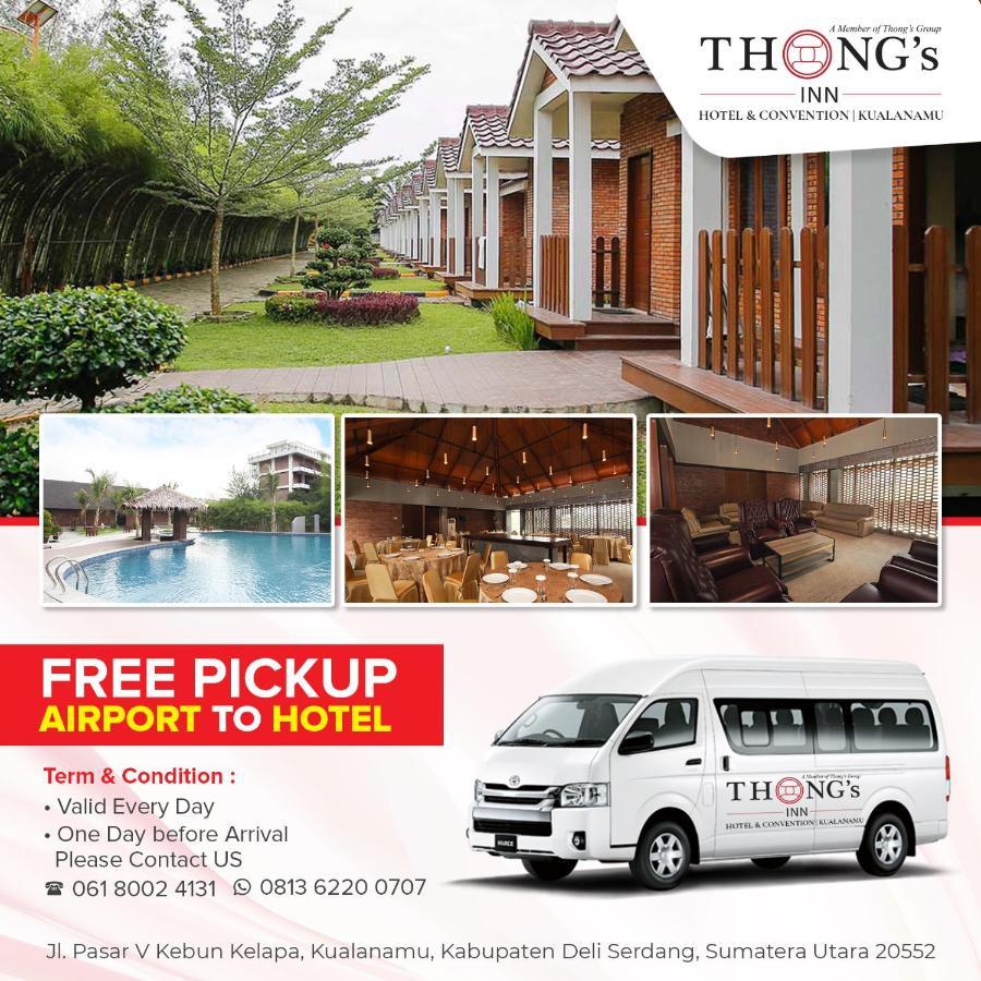 Thong's Inn Hotel Kualanamu Medan Exterior foto